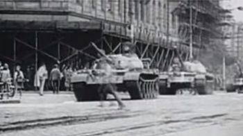 Русские танки в Праге