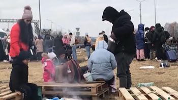 Израильские волонтеры помогают беженцам на границе Украины