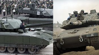 Танк "Армата" против танка "Меркава"