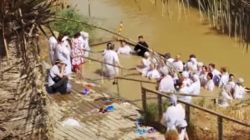 Праздник крещения господня на реке Иордан
