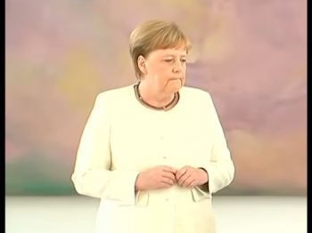 Кто дрожит вместе с Ангелой Меркель?