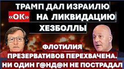 Удушение, или смертельный удар? Что выберет Трамп? Почему "флотилию г@нд@нов" не пустили в Газу?