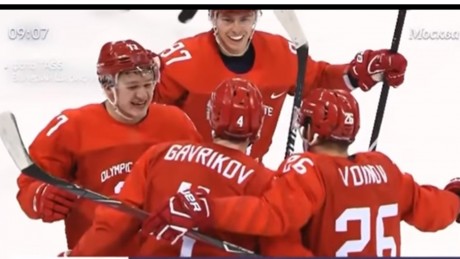 Российские хоккеисты завоевали олимпийское золото!